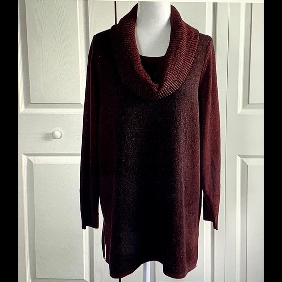 Size 0X/14 Apt. 9 Sweater with Scarf. NWT - Picture 2 of 11